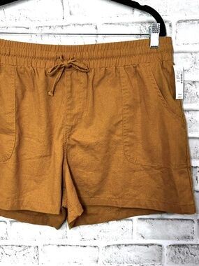 NWT🤩 |•MAURICES•| Comfy Linen Shorts Size Large